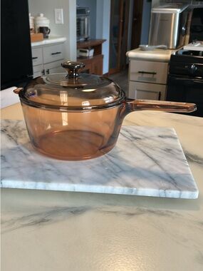 Corning Visions Amber Glass 2.5 L Saucepan with lid